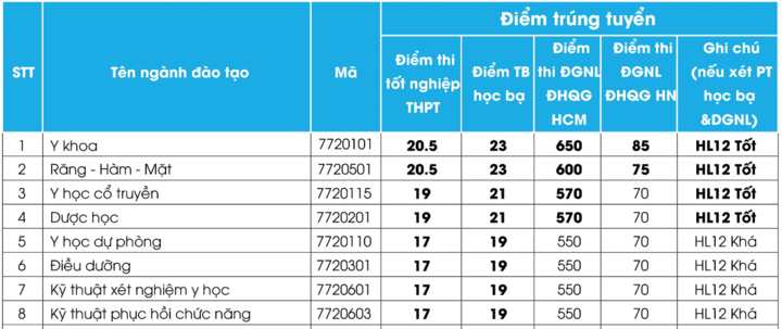 Các trường đại học nào xét tuyển bổ sung ngành Y Dược? - Ảnh 4.