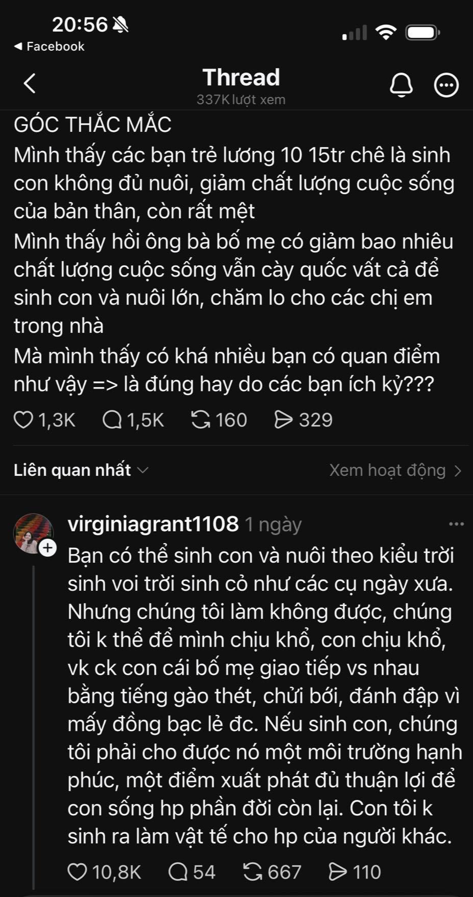Ông bà nghèo vẫn sinh &quot;cả bầy&quot;, sao con cháu lương 15 triệu lại kêu không dám đẻ?- Ảnh 1.