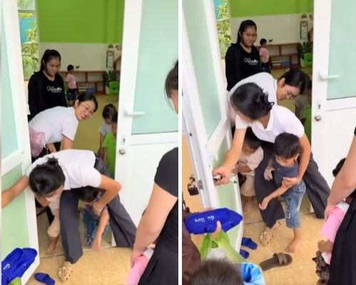Những hình ảnh đang khiến cộng đồng mạng cười vỡ bụng: Đây là lý do nhiều cô giáo mầm non được khuyên đi tập Gym!- Ảnh 1. Những hình ảnh đang khiến cộng đồng mạng cười vỡ bụng: Đây là lý do nhiều cô giáo mầm non được khuyên đi tập Gym!- Ảnh 1.
