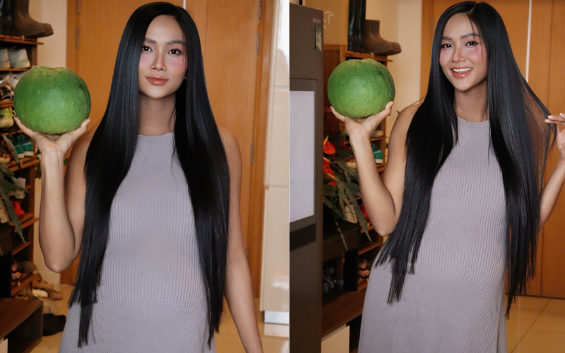 Loại nước d&acirc;n d&atilde; Hoa hậu H'Hen Ni&ecirc; chăm d&ugrave;ng để t&oacute;c d&agrave;y d&agrave;i, đen b&oacute;ng suốt thai kỳ: L&agrave; "thuốc giảm c&acirc;n tự nhi&ecirc;n", hỗ trợ hạ mỡ m&aacute;u