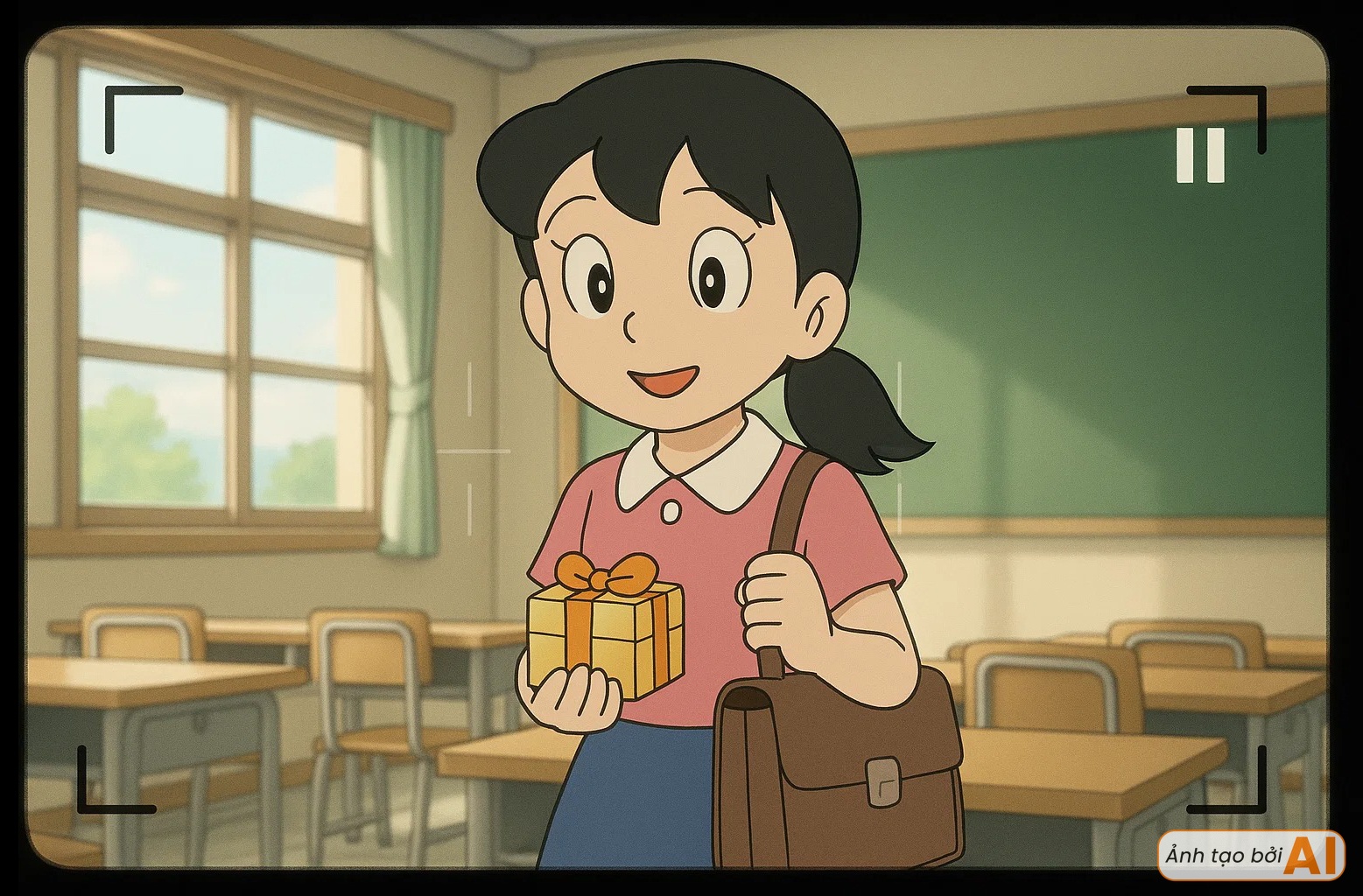Đặt camera theo dõi ngày tựu trường của nhóm bạn Doraemon: Nobita suýt đi muộn, Shizuka vẫn chuẩn "ngoan xinh yêu"- Ảnh 2. Đặt camera theo dõi ngày tựu trường của nhóm bạn Doraemon: Nobita suýt đi muộn, Shizuka vẫn chuẩn "ngoan xinh yêu"- Ảnh 2.