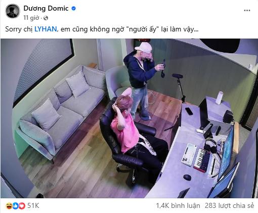 Từ lời xin lỗi “mùi ChatGPT” của JSOL đến cú lật kèo trong drama tình bạn showbiz với Dương Domic, Lyhan - Ảnh 1. Từ lời xin lỗi “mùi ChatGPT” của JSOL đến cú lật kèo trong drama tình bạn showbiz với Dương Domic, Lyhan - Ảnh 1.