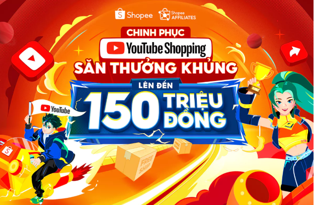 Shopee chiếm sóng YouTube, mở ra nhiều quyền lợi hấp dẫn cho các nhà sáng tạo nội dung dịp 9.9 - Ảnh 6. Shopee chiếm sóng YouTube, mở ra nhiều quyền lợi hấp dẫn cho các nhà sáng tạo nội dung dịp 9.9 - Ảnh 6.