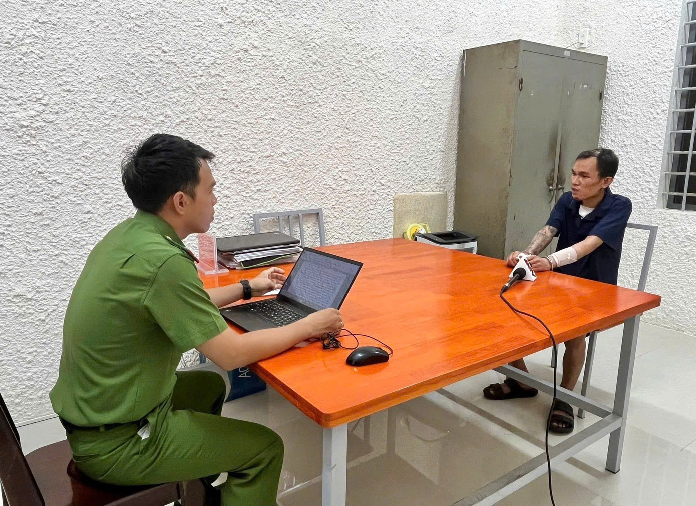 Lời khai của đối tượng sát hại trung tá công an đang làm nhiệm vụ - Ảnh 2. Lời khai của đối tượng sát hại trung tá công an đang làm nhiệm vụ - Ảnh 2.