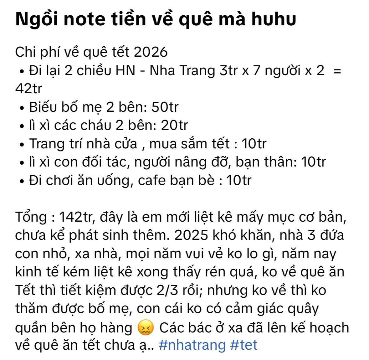 Khắp nơi than thở chuyện tiêu Tết, nhà tôi giảm luôn 3 khoản này là đã bớt đi vài triệu - Ảnh 1.