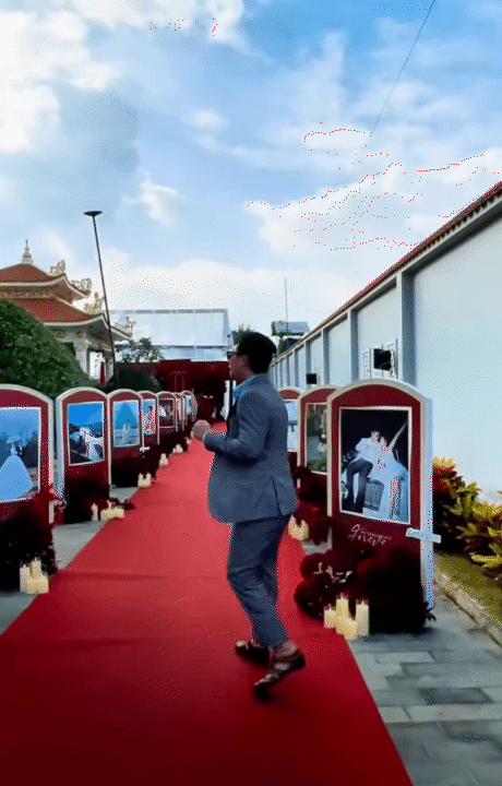 Đ&aacute;m cưới hot Tiền Giang đ&acirc;y rồi: Thiếu gia vựa gạo miền T&acirc;y chơi lớn biến s&acirc;n tennis th&agrave;nh lễ đường- Ảnh 5.