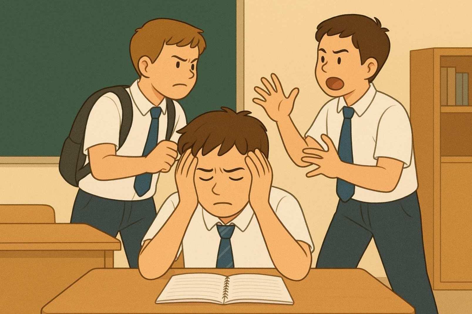 Làm sao để bố mẹ biết con mình có đang bị bắt nạt ở trường lớp? - Ảnh 3. Làm sao để bố mẹ biết con mình có đang bị bắt nạt ở trường lớp? - Ảnh 3.