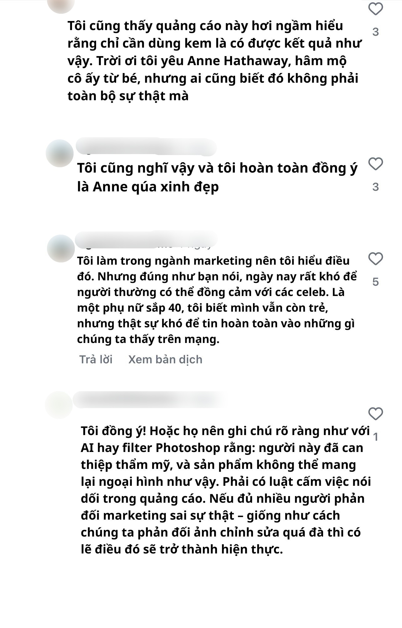 Quảng c&aacute;o sản phẩm chống l&atilde;o ho&aacute; của Anne Hathaway g&acirc;y tranh c&atilde;i - Ảnh 10.