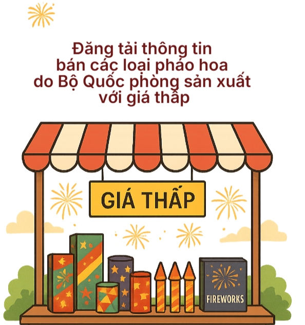 Xuất hiện thủ đoạn lừa đảo mới, người dân mua pháo hoa trên mạng đặc biệt chú ý- Ảnh 1. Xuất hiện thủ đoạn lừa đảo mới, người dân mua pháo hoa trên mạng đặc biệt chú ý- Ảnh 1.