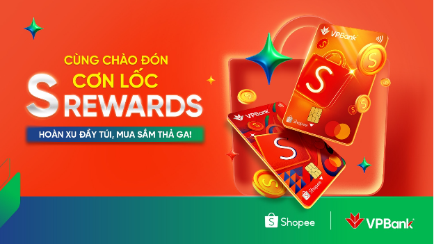 Hoàn xu đến 12% - thẻ VPBank S Rewards Mastercard đang được chiến thần Shopee săn lùng - Ảnh 1. Hoàn xu đến 12% - thẻ VPBank S Rewards Mastercard đang được chiến thần Shopee săn lùng - Ảnh 1.