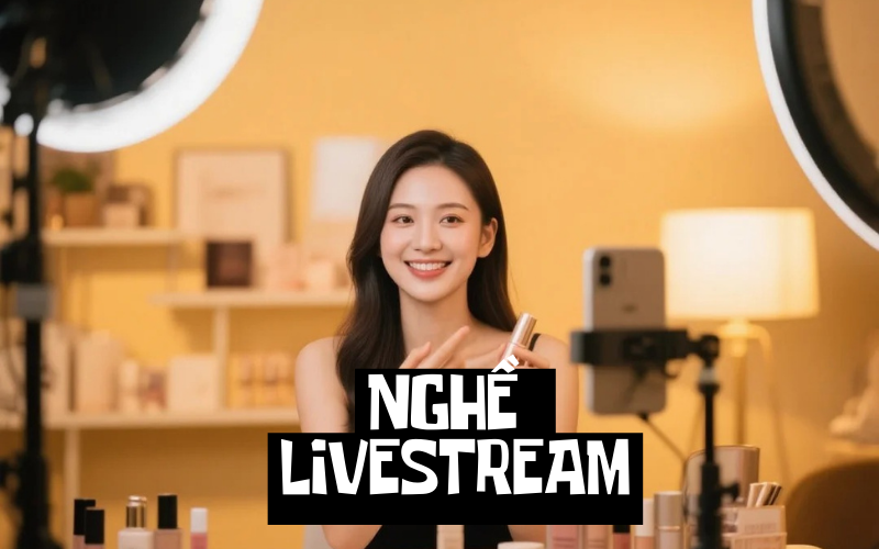 Nghề livestream đang 