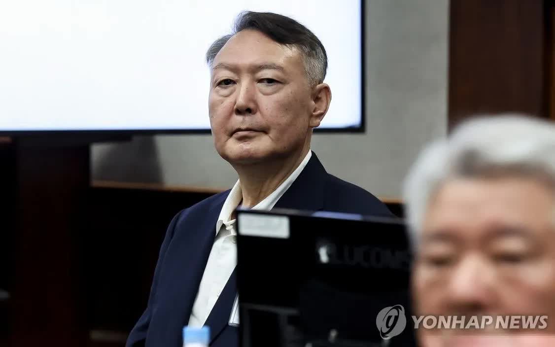 &Ocirc;ng Yoon Suk Yeol trong phi&ecirc;n t&ograve;a ng&agrave;y 26/9/2025 (Ảnh: Yonhap)