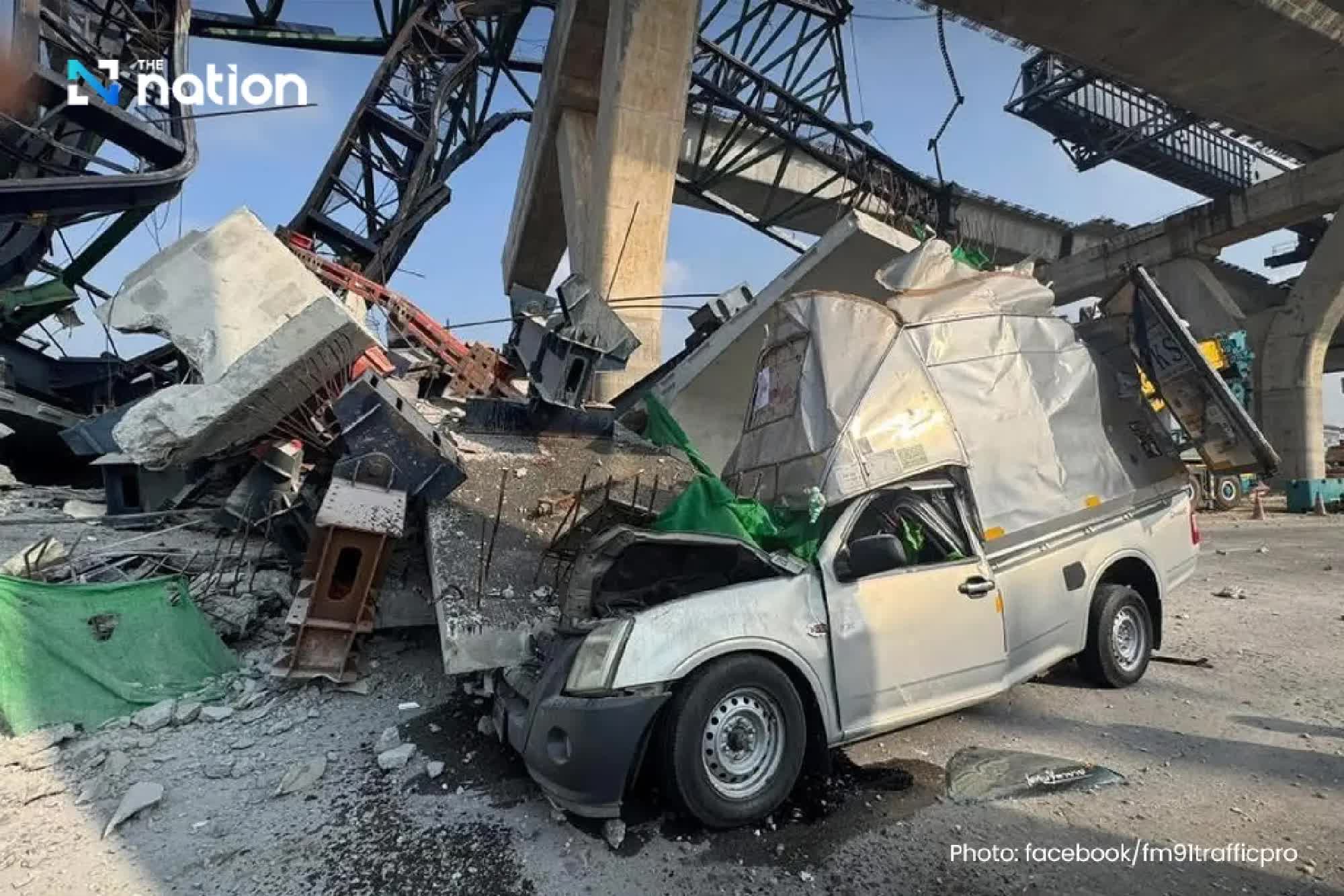 Sập cần cẩu tại Th&aacute;i Lan khiến 1 người chết , 32 người kh&aacute;c bị thương - Ảnh 2.