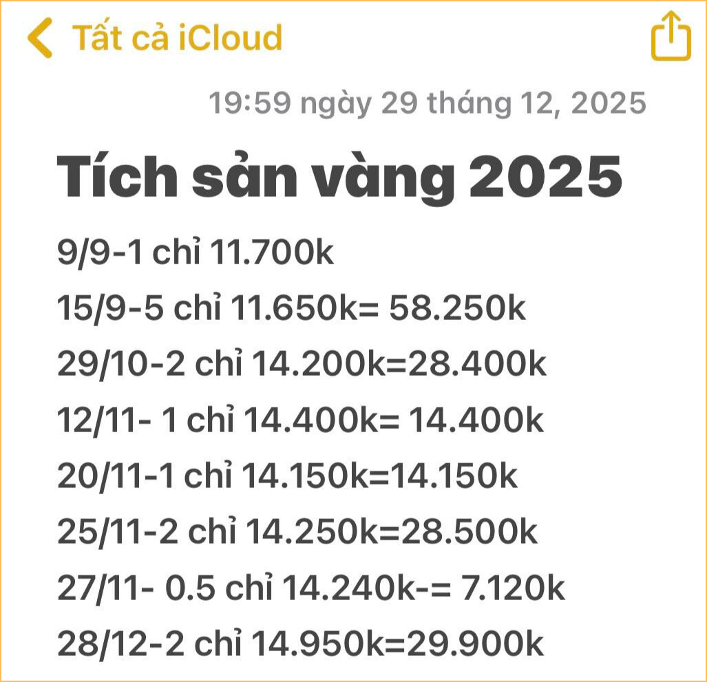 Vợ chồng ở H&agrave; Nội 1 năm mua được gần 1,5 c&acirc;y v&agrave;ng: Đến giờ vẫn chưa d&aacute;m tin m&igrave;nh 