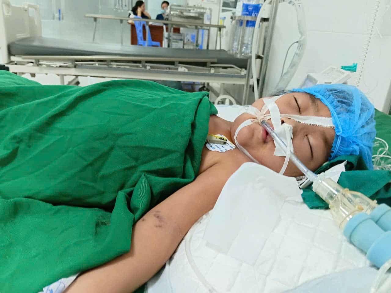 Mẹ ngh&egrave;o khẩn cầu sự sống cho con g&aacute;i 8 tuổi đang nguy kịch trong bệnh viện- Ảnh 3.