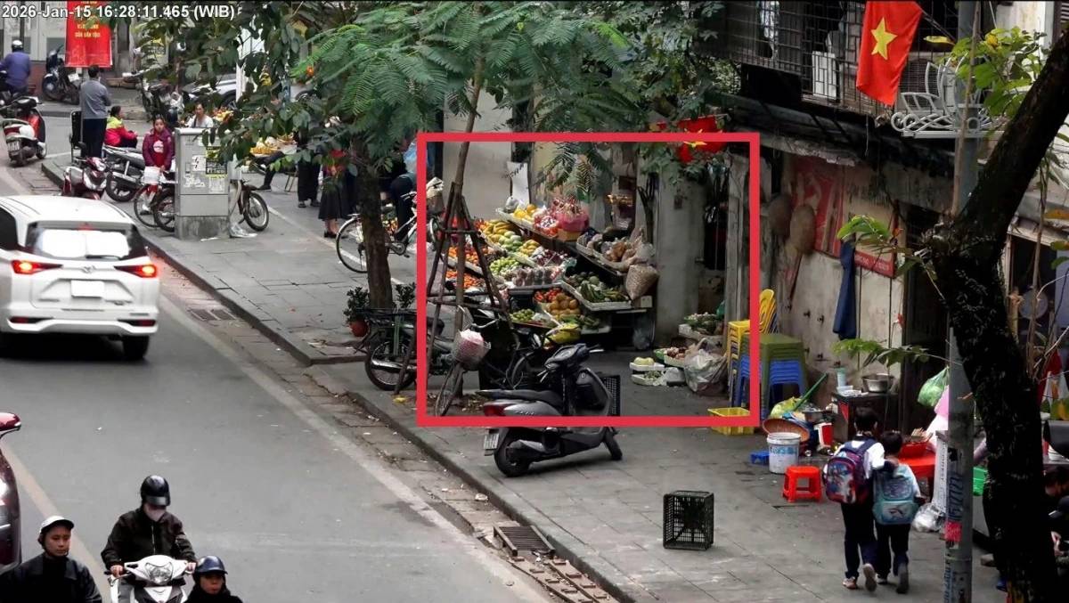 H&agrave; Nội phạt nguội h&agrave;nh vi vi phạm trật tự đ&ocirc; thị bằng camera AI hiệu quả - Ảnh 1.