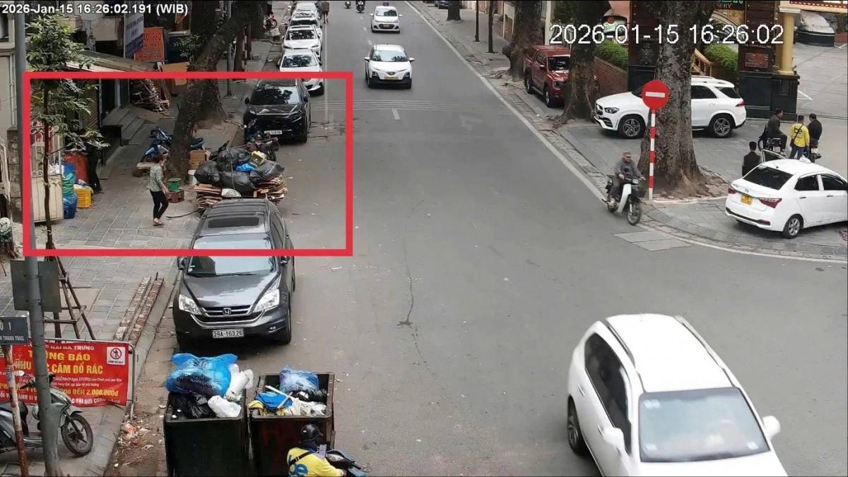 H&agrave; Nội phạt nguội h&agrave;nh vi vi phạm trật tự đ&ocirc; thị bằng camera AI hiệu quả - Ảnh 2.