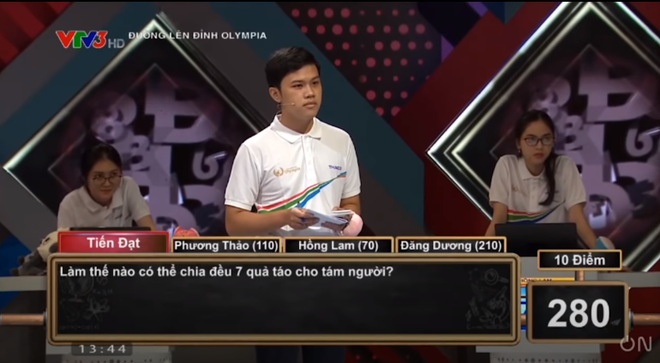 C&acirc;u hỏi Olympia 