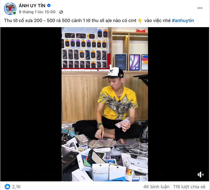 Cẩn trọng với chi&ecirc;u tr&ograve; đổi tiền mới v&agrave; gi&aacute; tiền xưa 500.000 đồng/tờ - Ảnh 1.