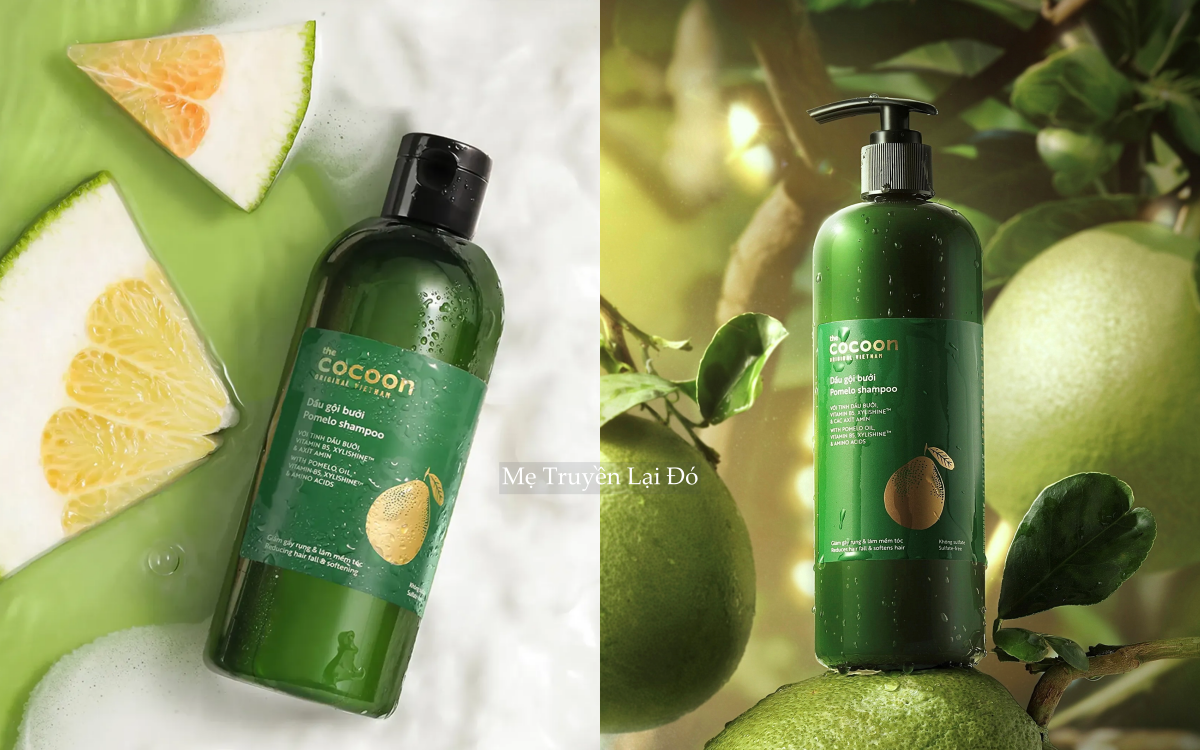 Mẹ t&ocirc;i tin d&ugrave;ng 5 dầu gội bưởi 