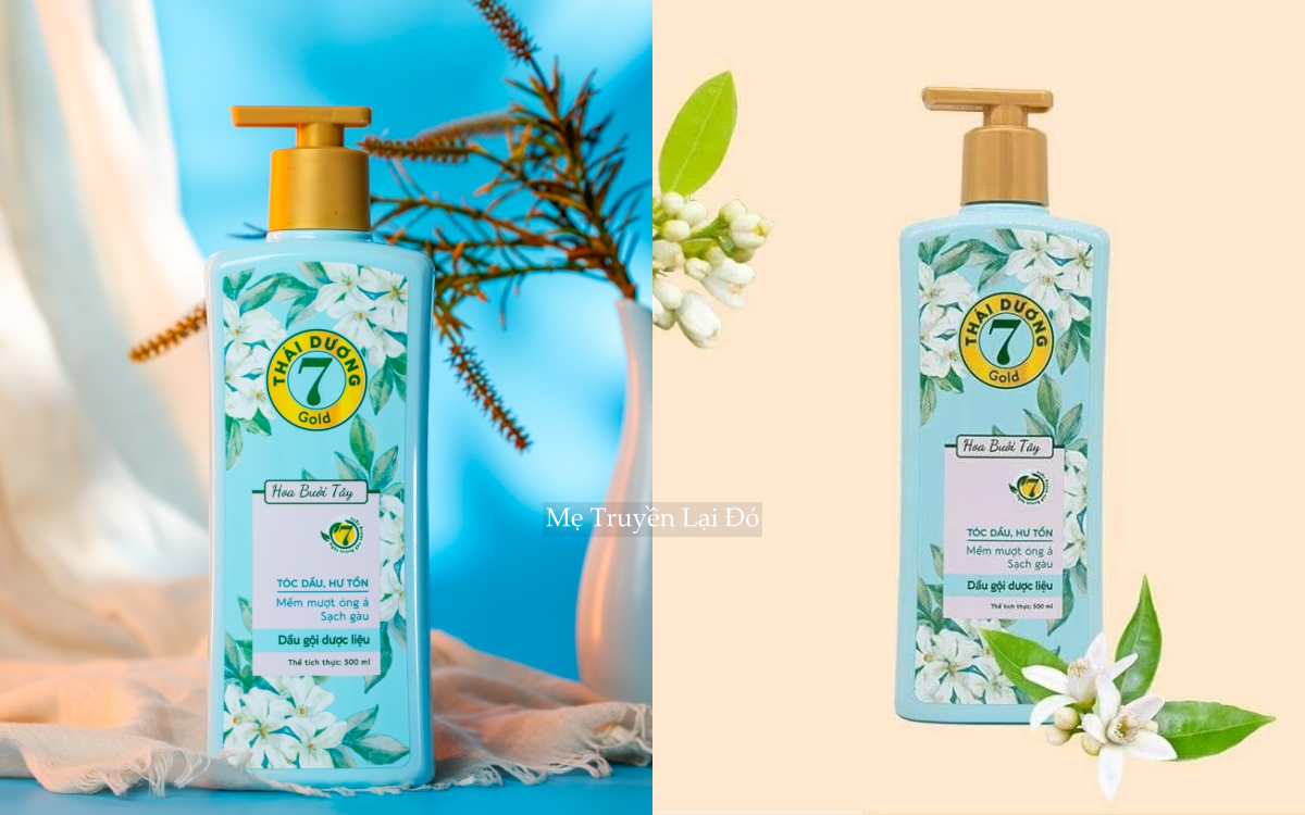 Mẹ t&ocirc;i tin d&ugrave;ng 5 dầu gội bưởi 