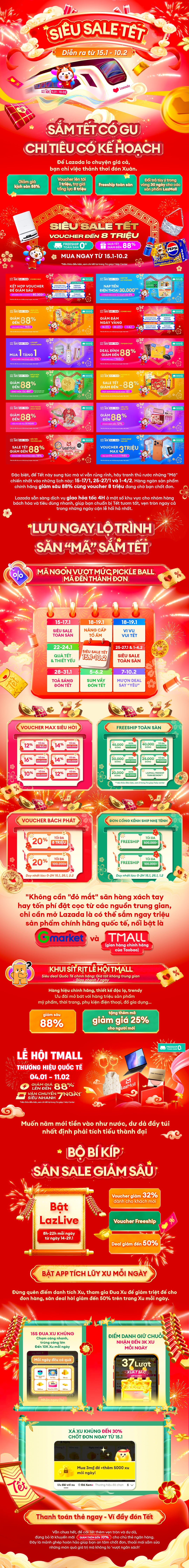 Năm Ngựa phải chơi hệ M&atilde;: Nhanh tay chốt M&atilde; giảm gi&aacute; l&ecirc;n đến 88% tại Lazada để quyết t&acirc;m flex giao diện mới, t&acirc;n trang nh&agrave; cửa - Ảnh 2.