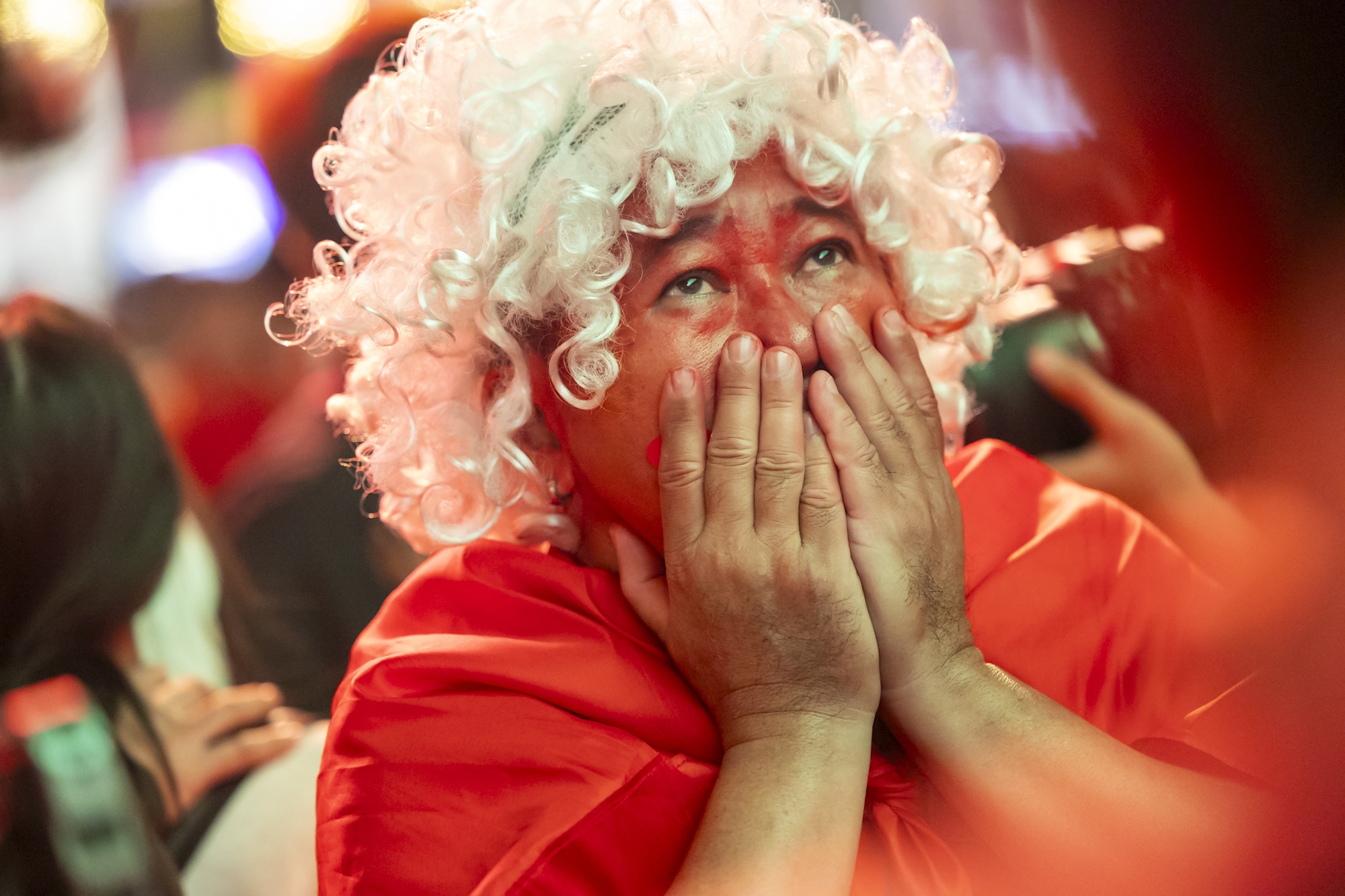 Nước mắt cổ động vi&ecirc;n khi U23 Việt Nam nhận thất bại cay đắng- Ảnh 6.