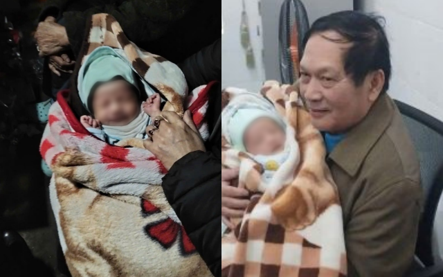 B&eacute; sơ sinh bị bỏ rơi ở vỉa h&egrave; giữa thời tiết lạnh cắt da cắt thịt 10 độ C: Camera tiết lộ h&agrave;nh động phẫn nộ của người phụ nữ- Ảnh 2.