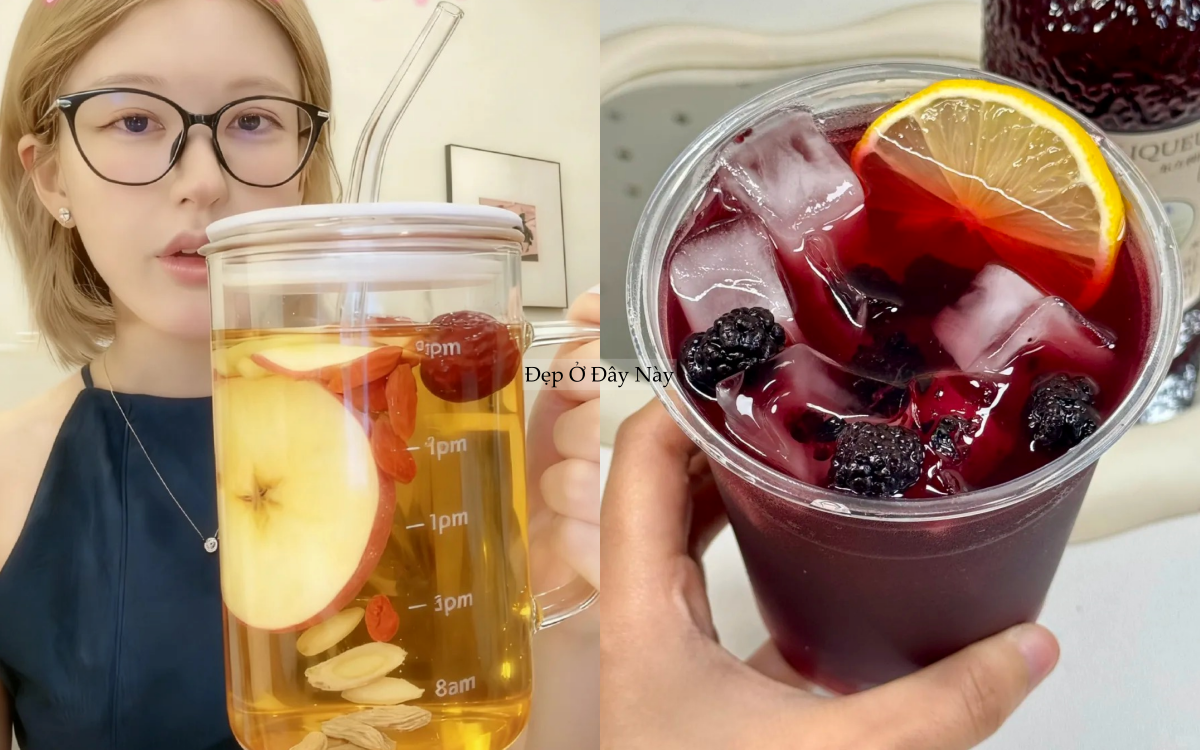 Bỏ qua tr&agrave; sữa m&agrave; uống 5 loại nước 