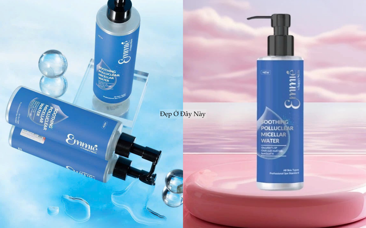 5 lọ nước tẩy trang 