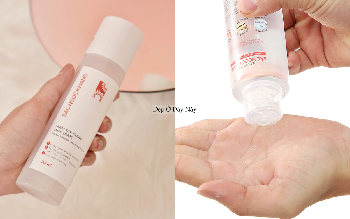 5 lọ nước tẩy trang 