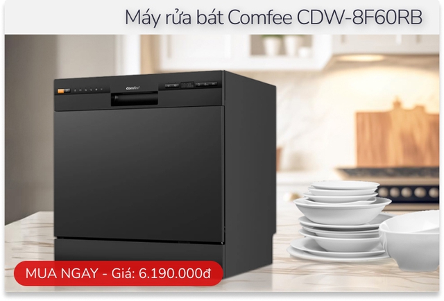 Mẹ bảo mua m&aacute;y rửa b&aacute;t ph&iacute; tiền, con d&acirc;u đ&aacute;p thẳng: &ldquo;Nh&igrave;n tay mẹ k&igrave;a...