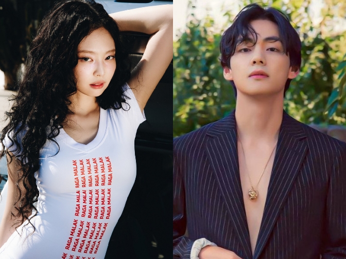 Những khoảnh khắc n&oacute;ng bỏng của Jennie BLACKPINK v&agrave; tin đồn hẹn h&ograve; với V BTS - Ảnh 3.
