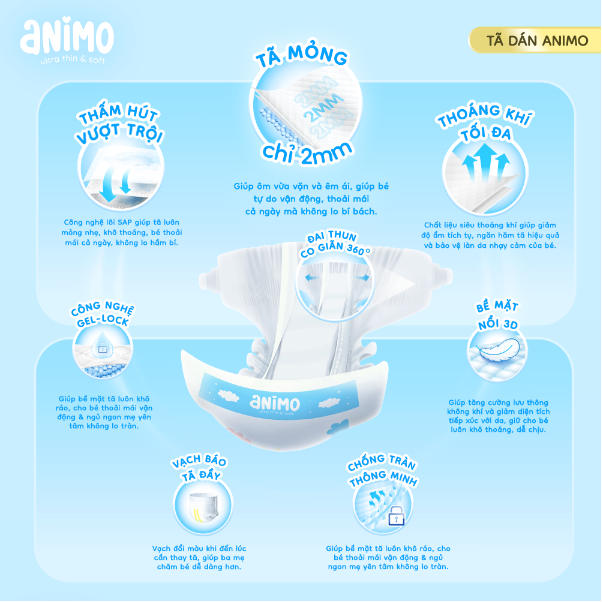 T&atilde; d&aacute;n cho trẻ sơ sinh - Sự lựa chọn tiện lợi v&agrave; th&ocirc;ng minh cho mẹ bỉm - Ảnh 3.