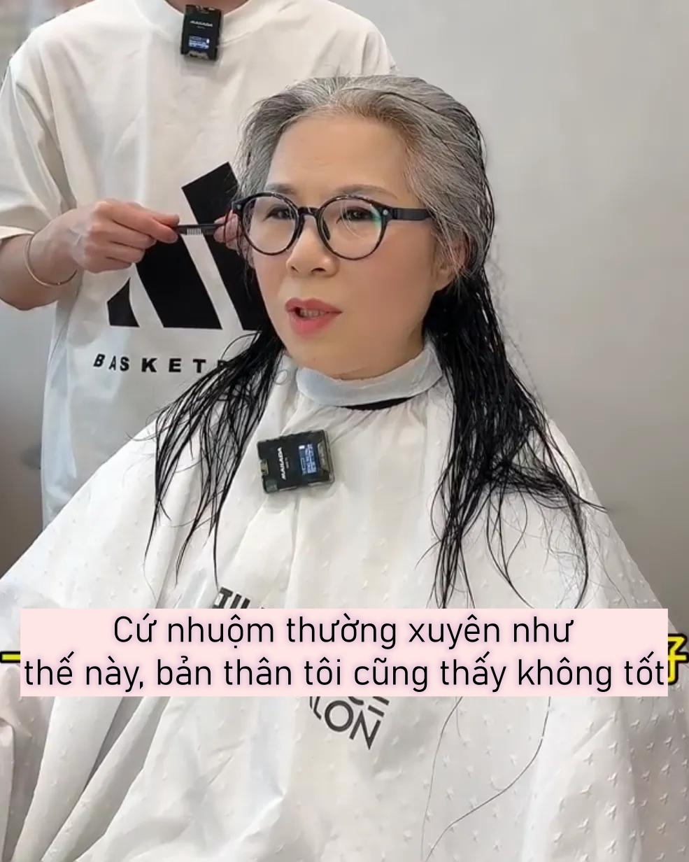 Không nhuộm, không che giấu: Kiểu tóc giúp phụ nữ 60+ đẹp một cách điềm tĩnh - Ảnh 8.