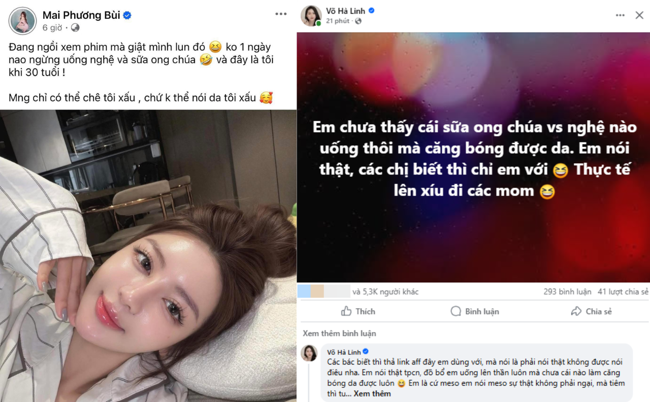 Ng&agrave;y n&agrave;y năm ngo&aacute;i: V&otilde; H&agrave; Linh &ldquo;var thẳng&rdquo; Mai Phương B&ugrave;i v&igrave; giỏ qu&agrave; Tết to&agrave;n h&agrave;ng nh&aacute;i- Ảnh 1.