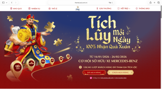 Chuỗi tọa độ Tích lộc xuyên Việt 2026: Hoạt động Tích lộc thu hút người chơi - Ảnh 1. Chuỗi tọa độ Tích lộc xuyên Việt 2026: Hoạt động Tích lộc thu hút người chơi - Ảnh 1.