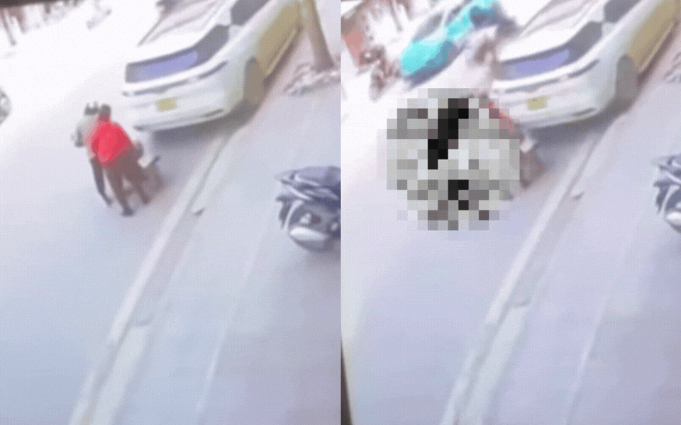 Tai nạn &ocirc; t&ocirc; l&ugrave;i tr&ecirc;n phố Kh&acirc;m Thi&ecirc;n khiến hai người thương vong tại H&agrave; Nội - Ảnh 1.