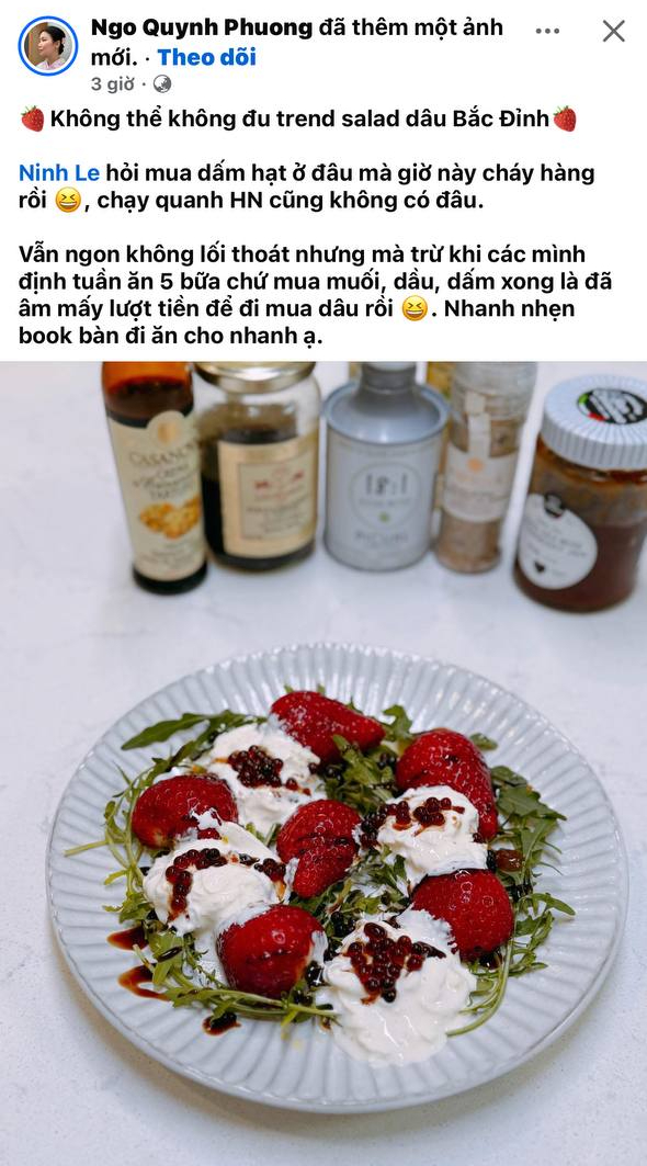 Salad dâu tây nhà giàu 770 k: Trải nghiệm ẩm thực đắt xắt ra miếng - Ảnh 8. Salad dâu tây nhà giàu 770 k: Trải nghiệm ẩm thực đắt xắt ra miếng - Ảnh 8.