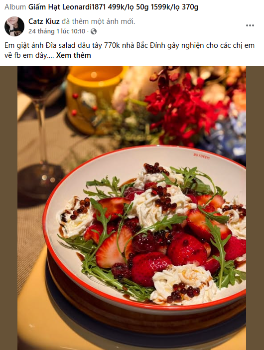 Salad dâu tây nhà giàu 770 k: Trải nghiệm ẩm thực đắt xắt ra miếng - Ảnh 5. Salad dâu tây nhà giàu 770 k: Trải nghiệm ẩm thực đắt xắt ra miếng - Ảnh 5.