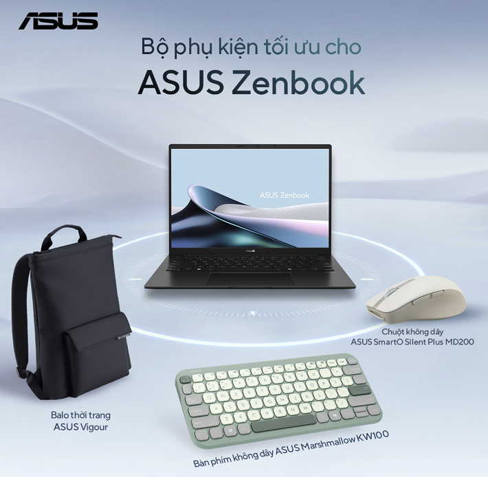 ASUS giới thiệu dải laptop trang bị chip Ryzen AI 400 Series đầu ti&ecirc;n tại Việt Nam: Vivobook S14/S16 v&agrave; Zenbook 14- Ảnh 5.