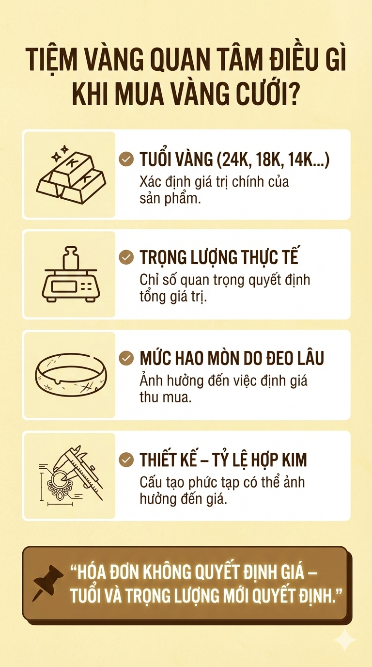 Mang v&agrave;ng cưới kh&ocirc;ng giấy tờ c&oacute; bị tịch thu kh&ocirc;ng? t&igrave;m hiểu ngay h&ocirc;m nay - Ảnh 4.