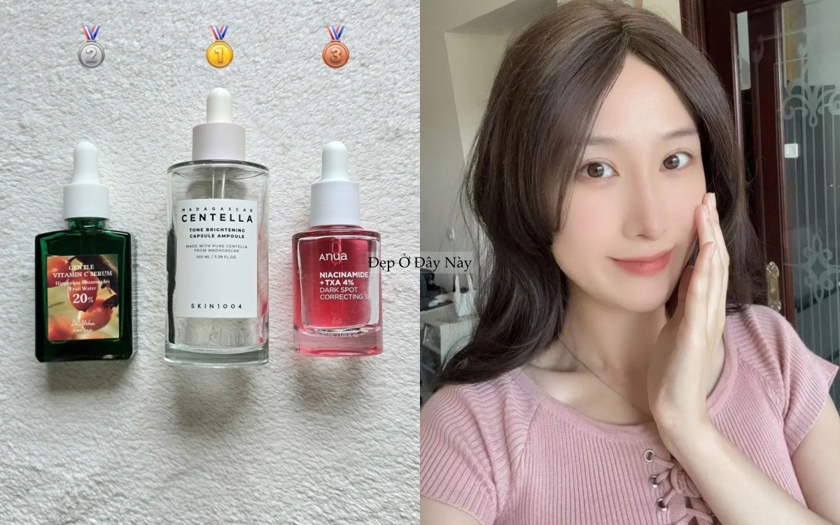 Blogger chọn ra 3 serum H&agrave;n l&agrave;m s&aacute;ng da, mờ th&acirc;m tốt nhất, khiến l&agrave;n da như 