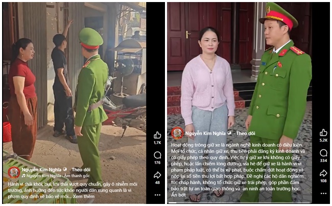 Danh t&iacute;nh Đại &uacute;y C&ocirc;ng an sở hữu h&agrave;ng loạt clip tuy&ecirc;n truyền ph&aacute;p luật 