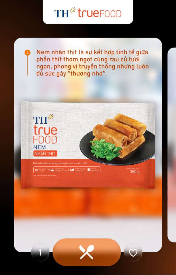 Thưởng thức bộ ba hương vị nem gi&ograve;n rụm, nh&acirc;n ngọt thơm đầy đặn từ TH true FOOD - Ảnh 2.