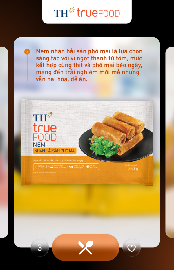 Thưởng thức bộ ba hương vị nem gi&ograve;n rụm, nh&acirc;n ngọt thơm đầy đặn từ TH true FOOD - Ảnh 4.