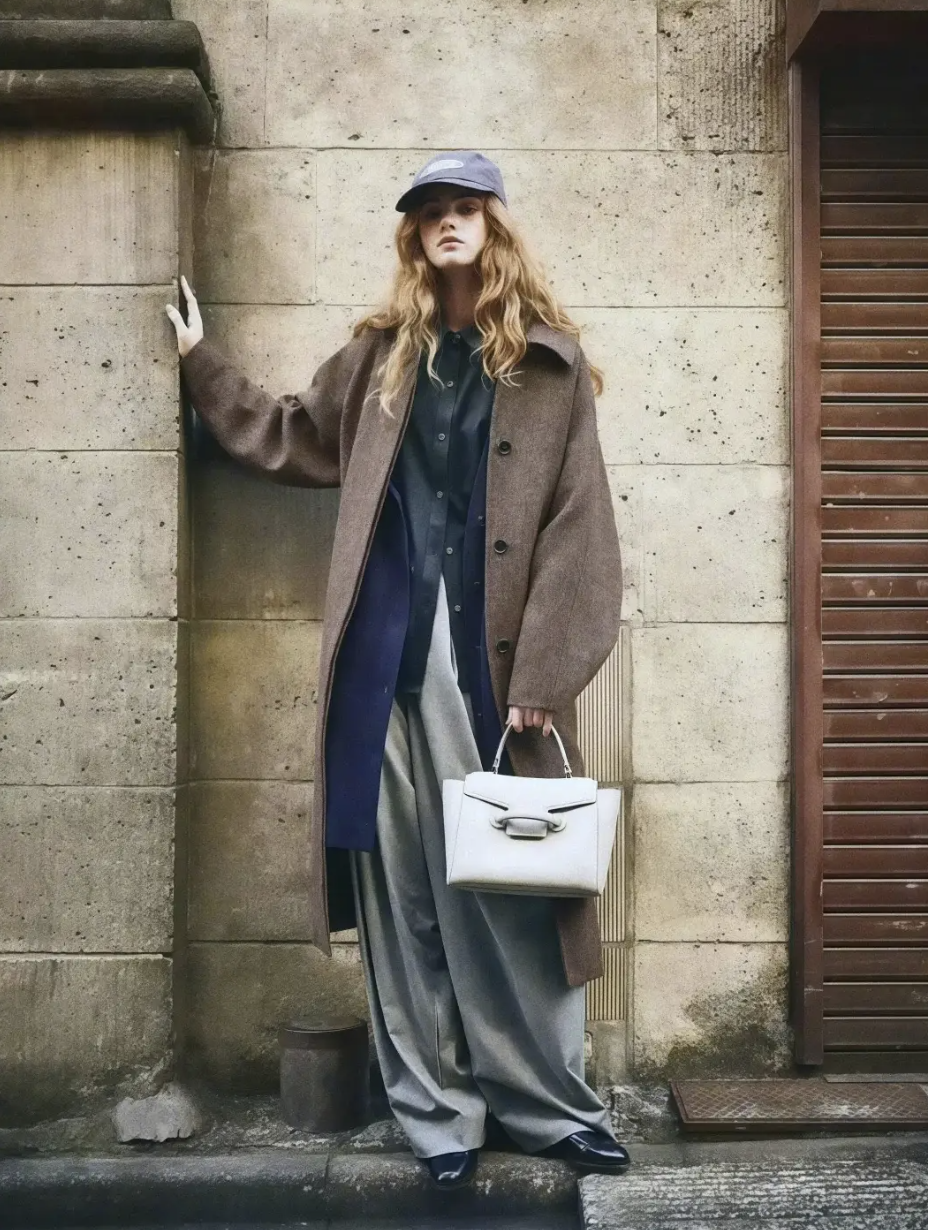 C&ocirc;ng thức d&agrave;i + d&agrave;i cho street style 2026: Sang trọng bất ngờ từ sự thỏai m&aacute;i - Ảnh 2.