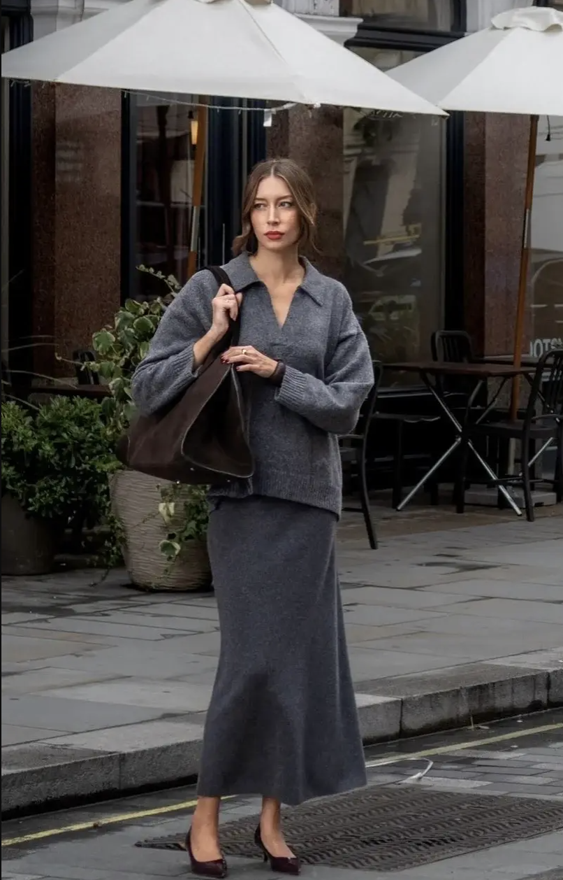 C&ocirc;ng thức d&agrave;i + d&agrave;i cho street style 2026: Sang trọng bất ngờ từ sự thỏai m&aacute;i - Ảnh 31.