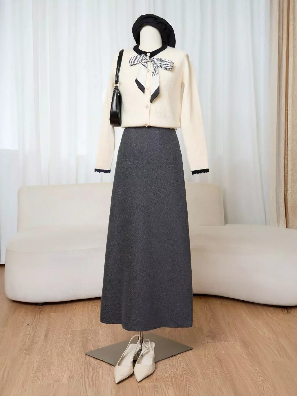 C&ocirc;ng thức d&agrave;i + d&agrave;i cho street style 2026: Sang trọng bất ngờ từ sự thỏai m&aacute;i - Ảnh 43.