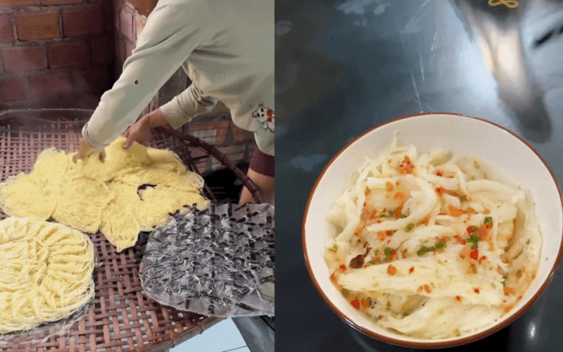 B&uacute;n d&acirc;y, thức qu&agrave; s&aacute;ng 